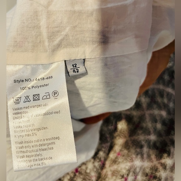 PARDON Womens Gray/Pink Flowy Ruffle Floral Ruched Strappy Dress Size 12 EU 42 - Picture 12 of 13